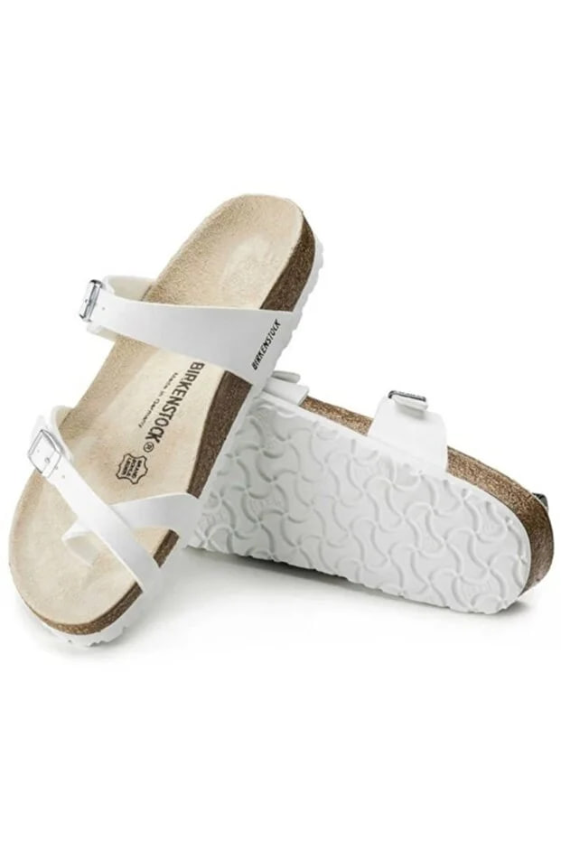 Birkenstock Mayari BF White Slippers 071051